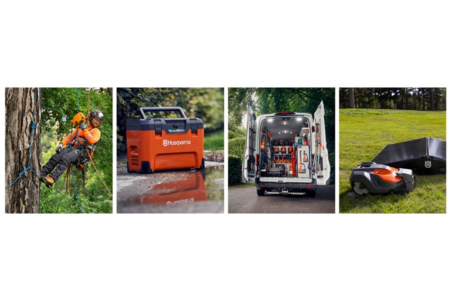 Un avenir vert avec ces cinq nouveaux produits Husqvarna pour les professionnels