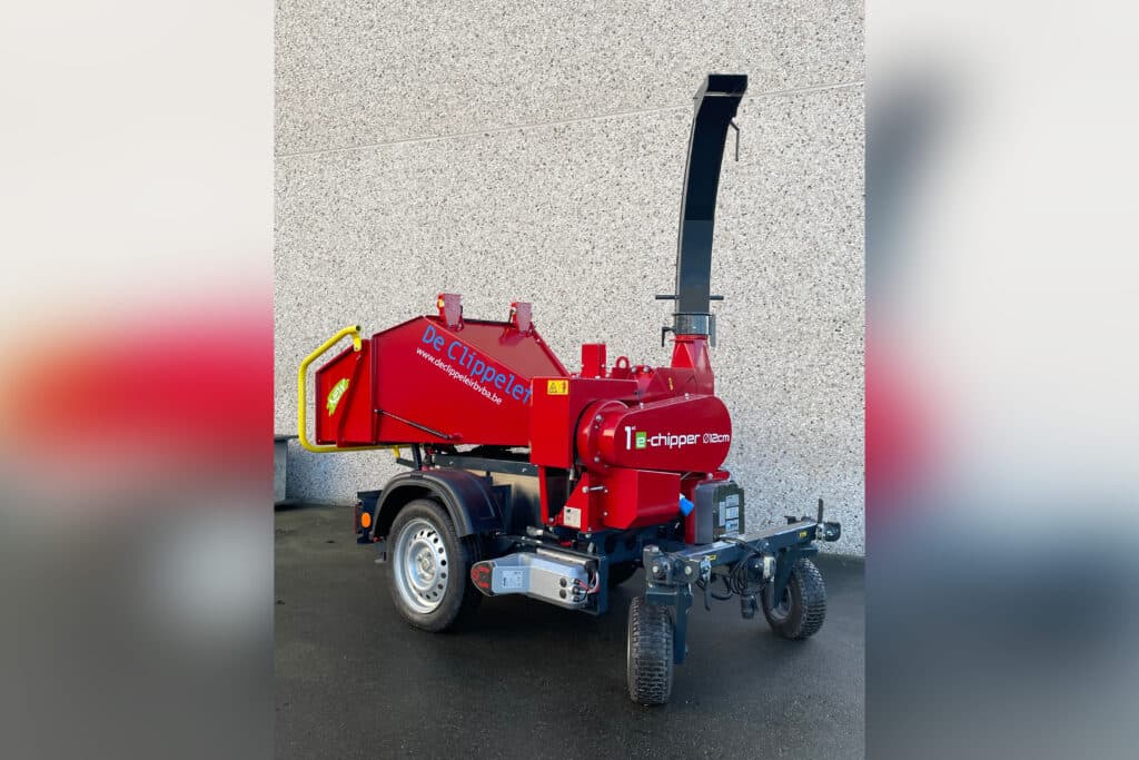 Innovation sur roues : De Clippeleir lance le broyeur électrique DC 12/15E 2
