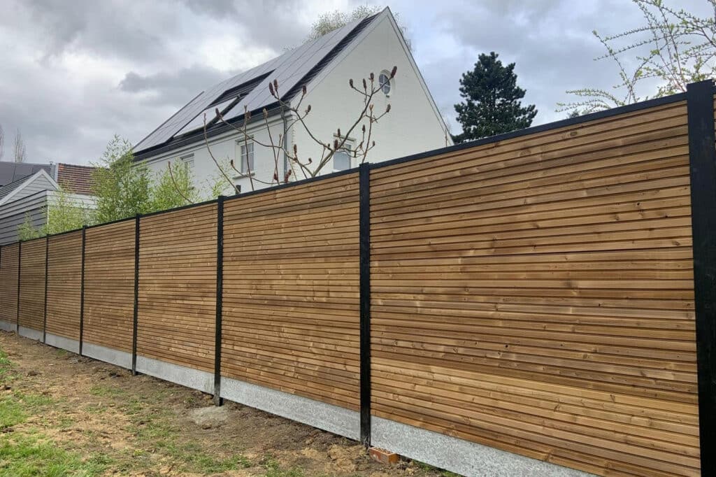 Clôture Truyen réalise un projet d'aménagement paysager durable avec les produits haut de gamme de Domspro 2