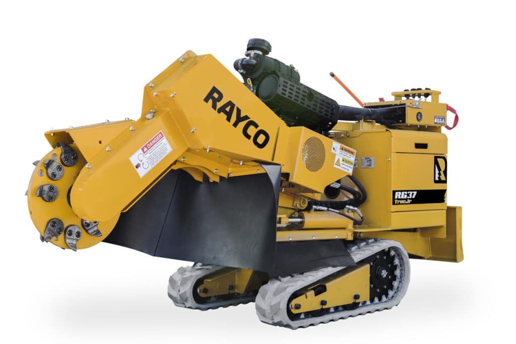 Les dessoucheuses Rayco au Benelux : une extension chez Firma Thomas 3