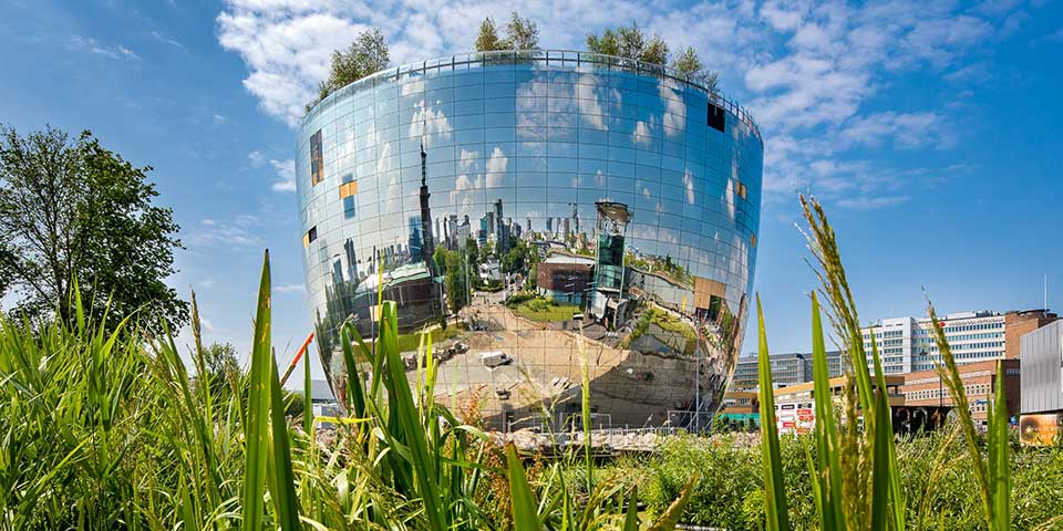 Rotterdams museumdepot krijgt meer dan zomaar een groendak. Kroon op het werk