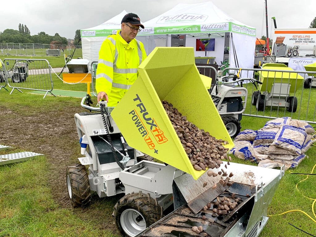 De vele voordelen van de elektrische Truxta mini-dumper