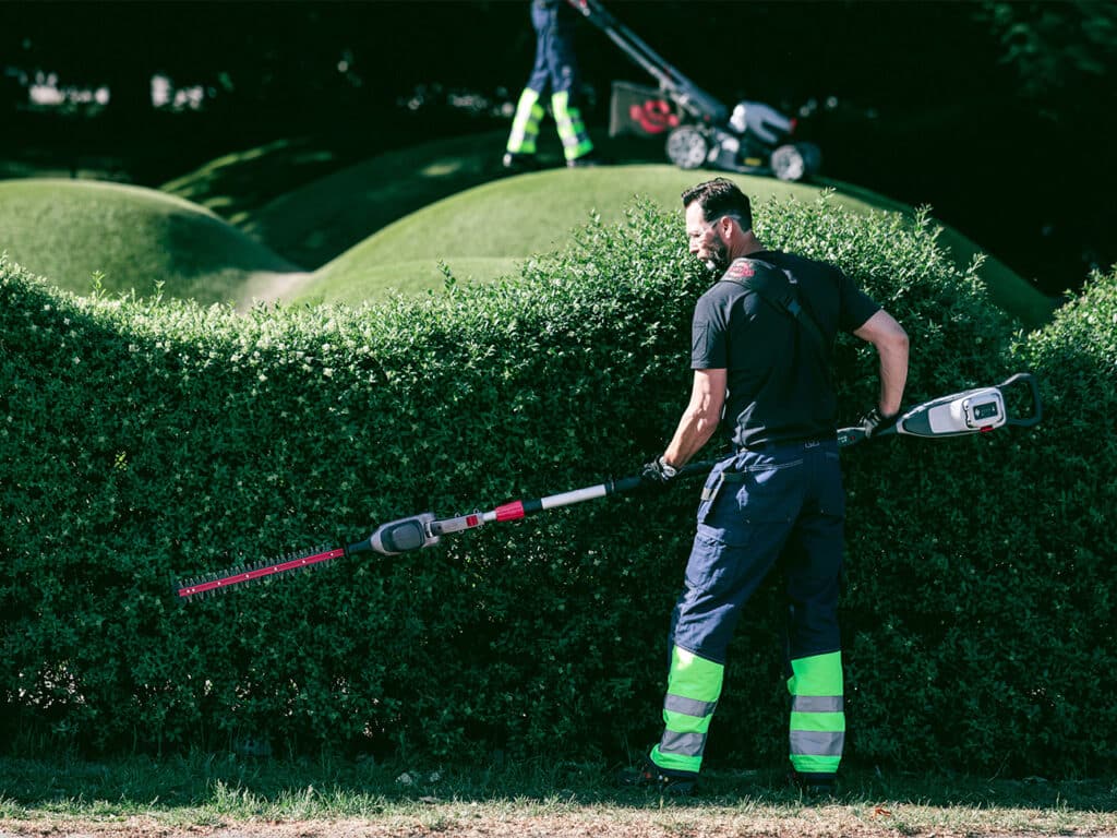 Professioneel maaien met accukracht