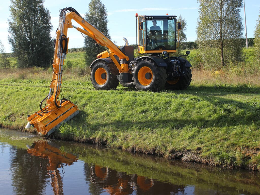 Efficiënter werken met de juiste maaiarm