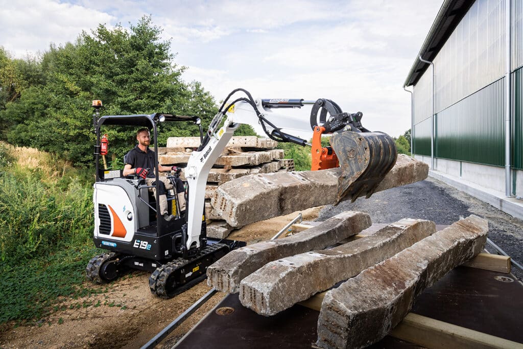 Bobcat stelt elektrische minigraafmachine voor