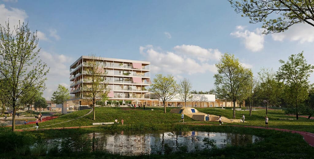 Groene stadsvernieuwingsprojecten in Bree