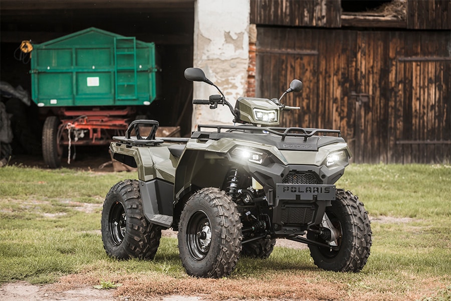 Quads: handig hulpmiddel voor groensector