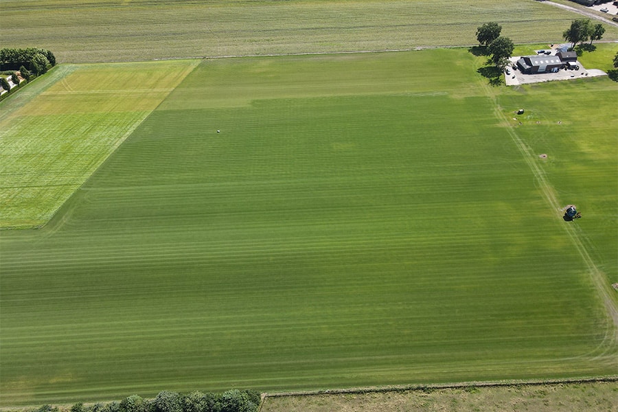 Automatisch maaien is een echte aanwinst voor elke graszodenproducent