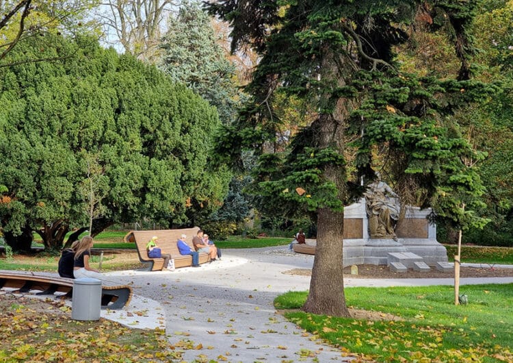 Halle streeft naar verbinding in het groen 4