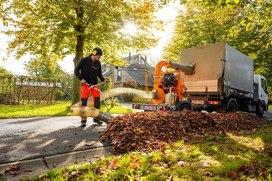 Snel en efficiënt herfstbladeren ruimen