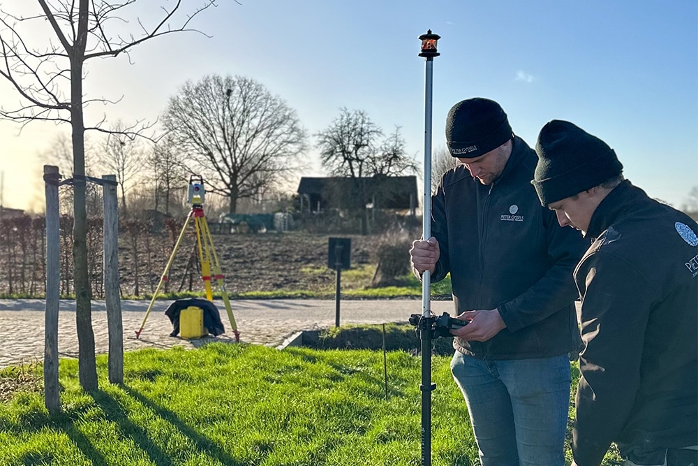 Gerobotiseerd totaalstation als extra werkkracht