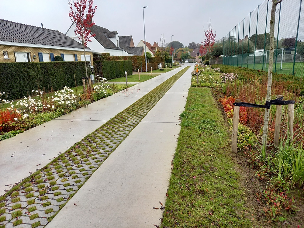 Zo verloopt ontharding in Oostkamp in de praktijk