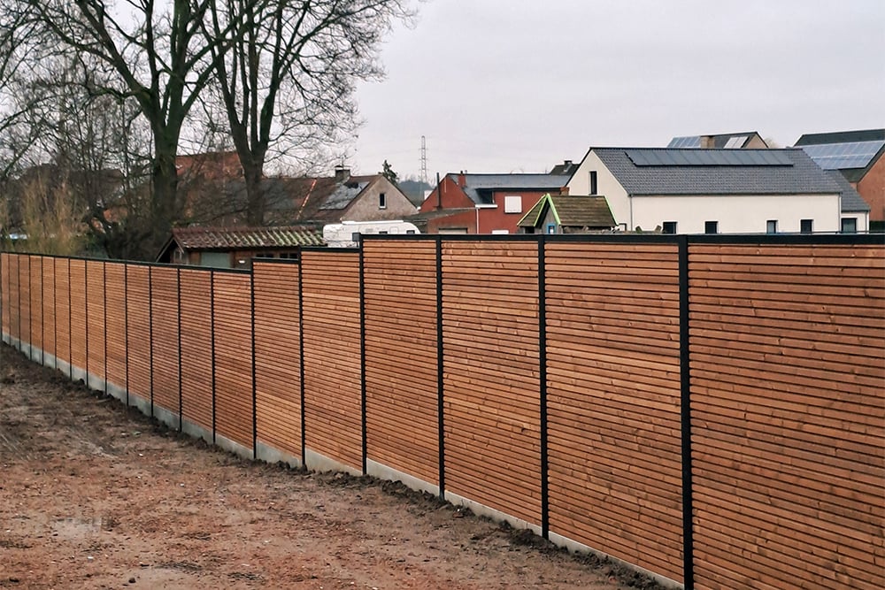 Vernieuwende en duurzame tuinafsluiting