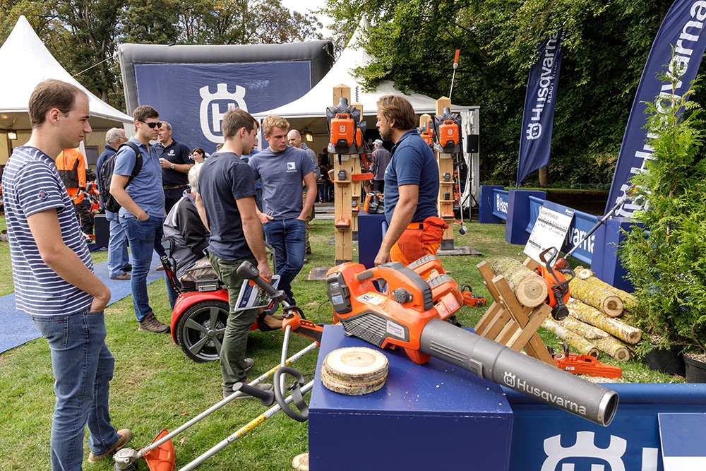 Alle ogen op machines en materiaal tijdens 16de editie van Demo Groen