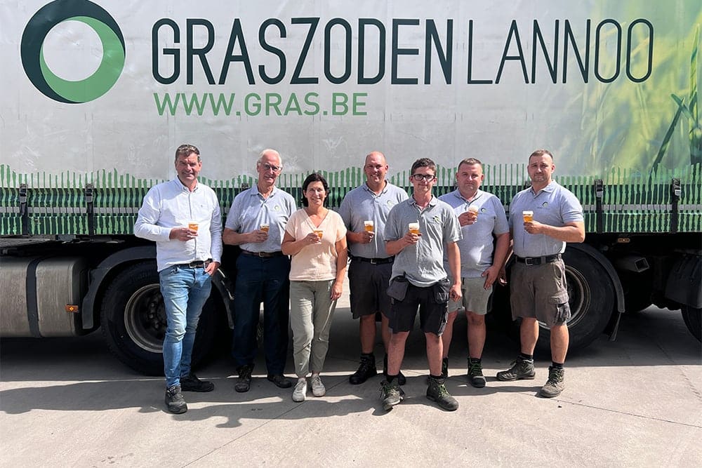 Graszoden Lannoo: kwalitatieve graszoden kweken is bijna topsport