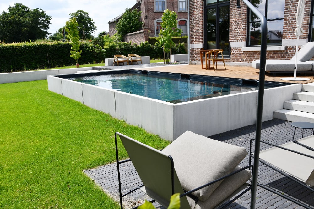 Tuinaanleggers en tuinarchitecten kiezen voor de betonelementen van CBS Beton