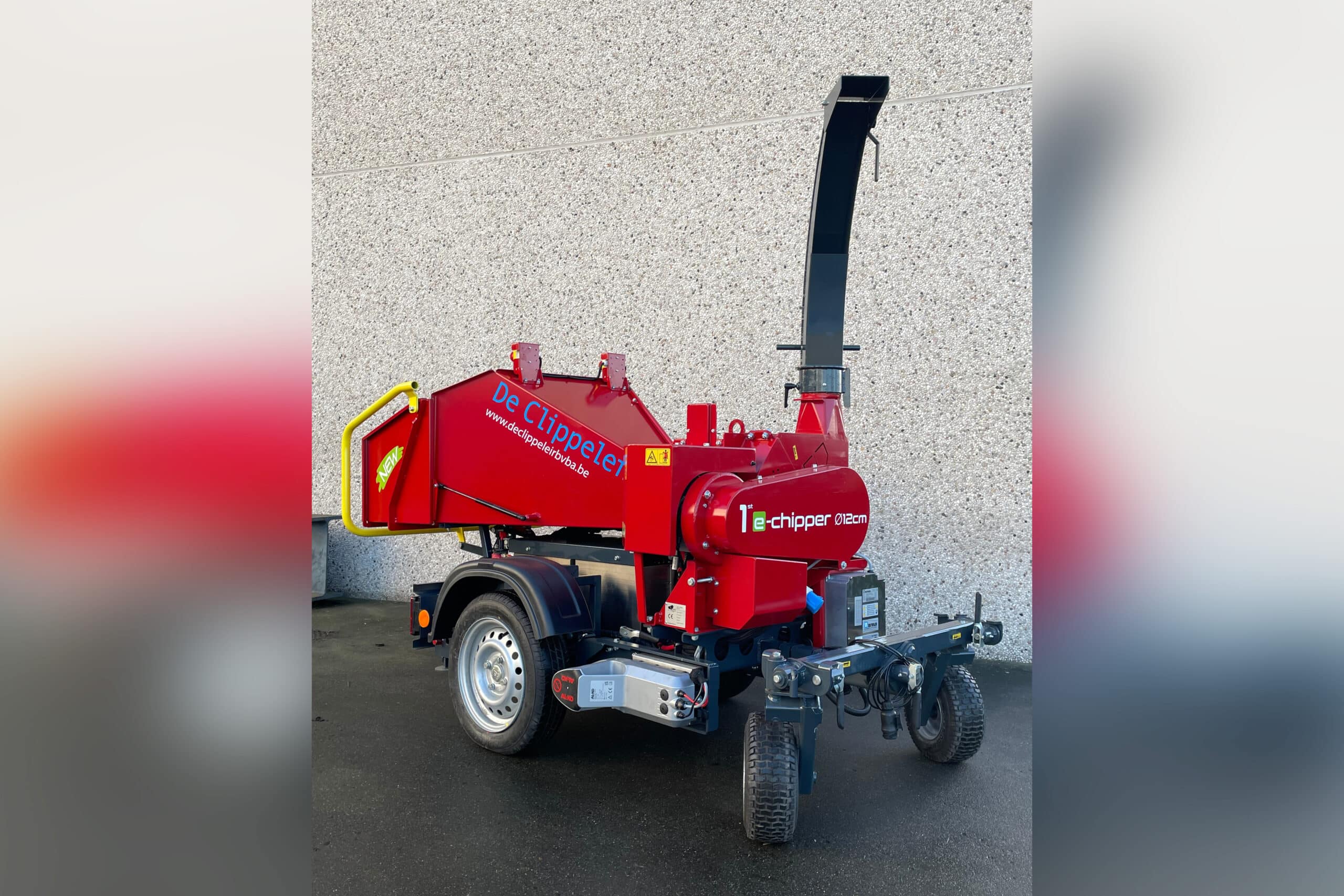 Innovatie op wielen: De Clippeleir lanceert elektrische houtversnipperaar DC 12/15E 3