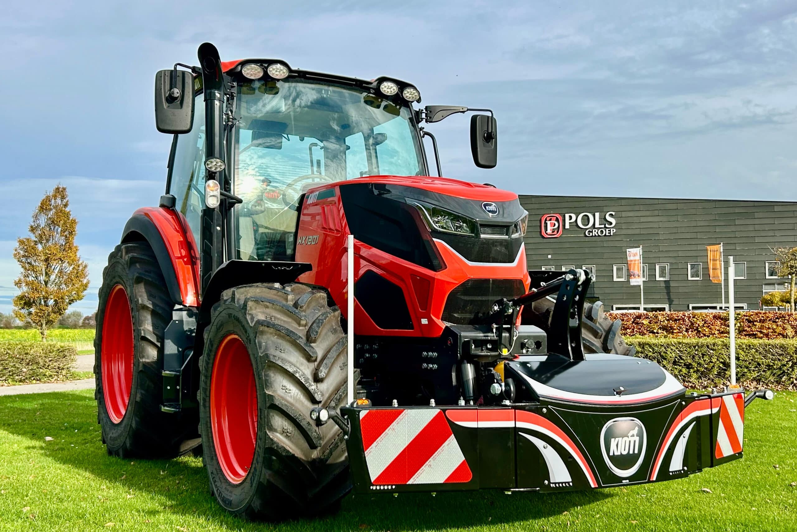 Agribex 2025: Pols pakt uit met elektrische innovaties van Ransomes, LM Trac en Kioti 7