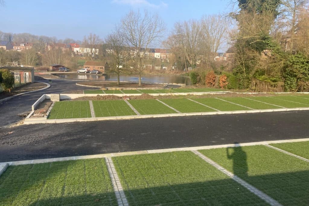 O2D GREEN en MOSS: duurzame oplossingen voor waterdoorlatende parkings en paden 3