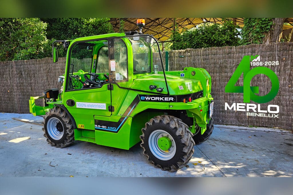  De Lille NV viert 40 jaar Merlo Benelux / Lendelede, België 2