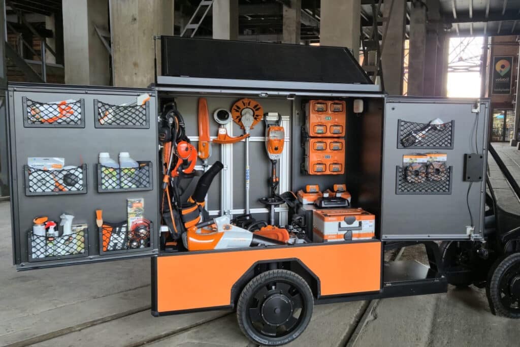 STIHL professioneel ingerichte elektrische cargo bike biedt vakmensen snelle, duurzame toegang tot binnensteden en zero-emissiezones 1