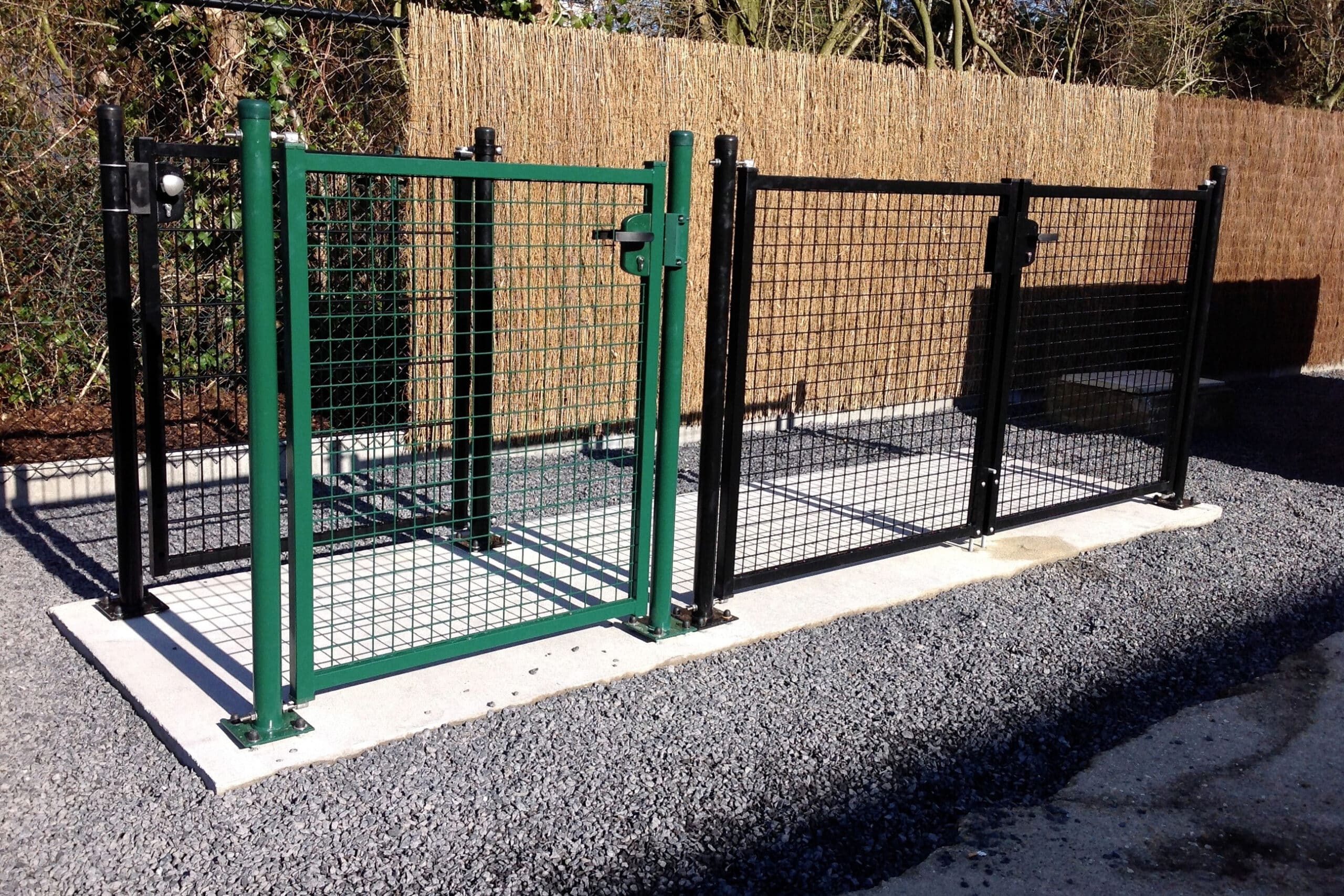 Tuinpoorten van DomsPro zijn bestand tegen slijtage, weersinvloeden en intensief gebruik 1