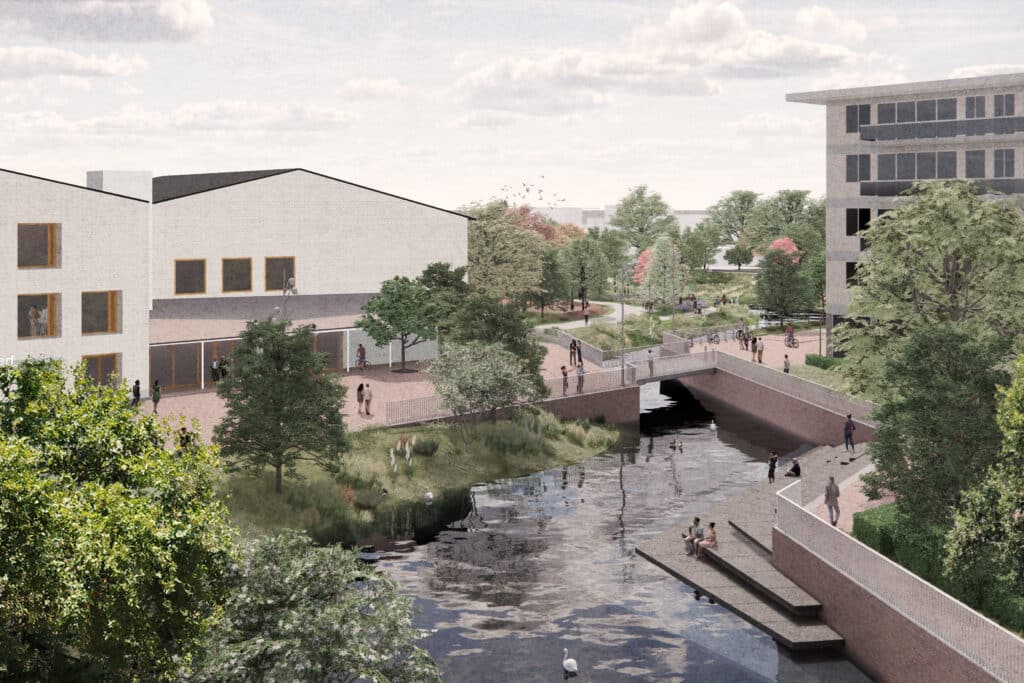 Wevelgem kiest resoluut voor ontharding en vergroening in het centrum 2