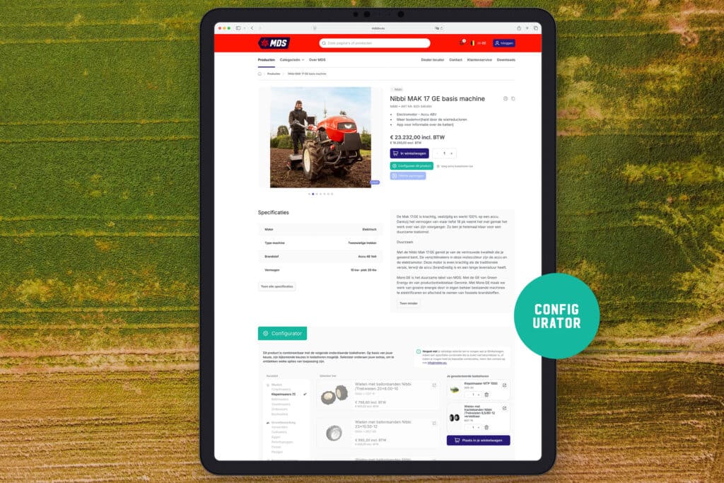 Machines De Schutter lanceert dealerplatform met configurator en dealerkoppeling 3