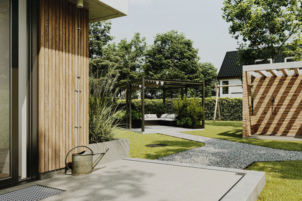 Overrijdbaar grindklavergazon van ACO House & Garden 3